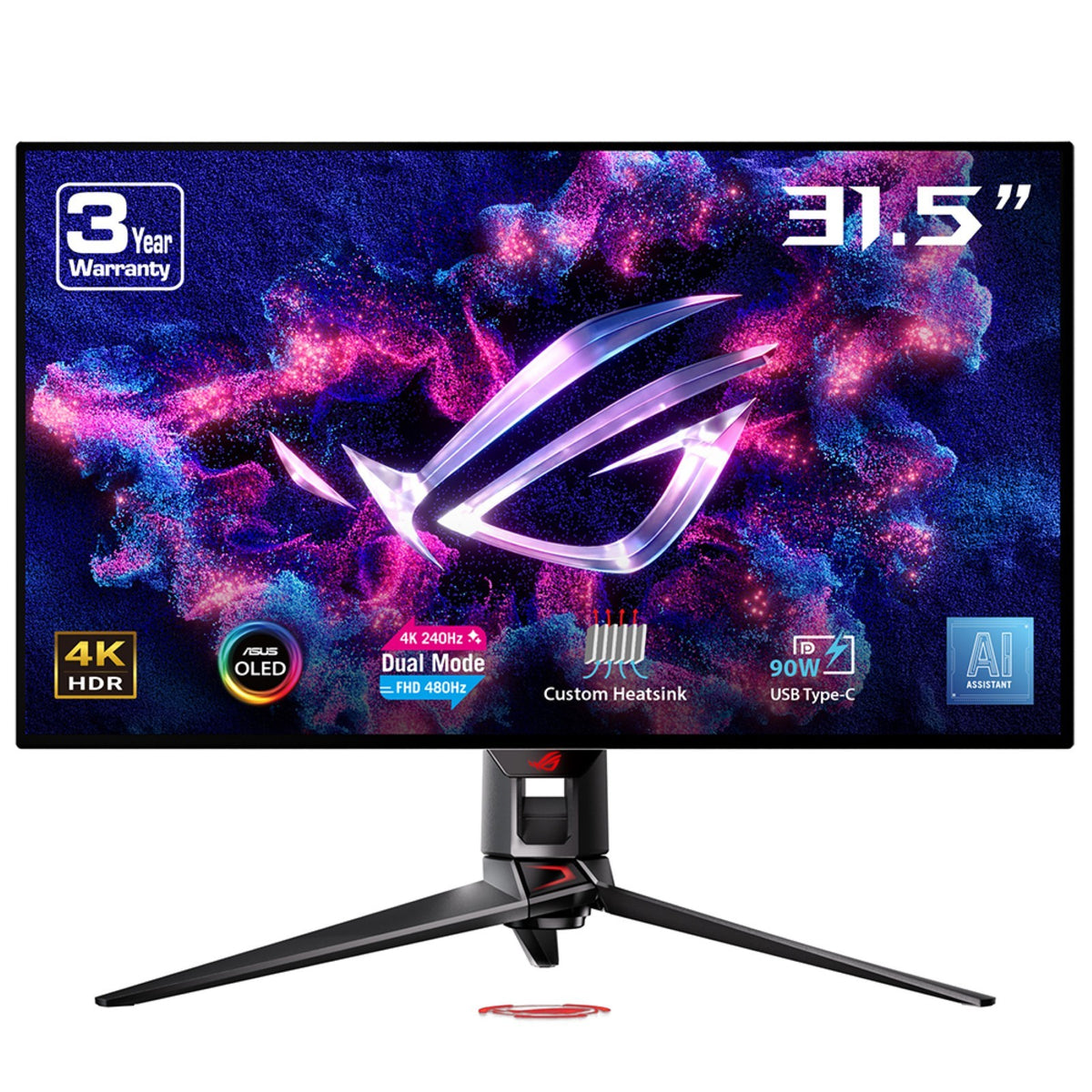 ASUS 32" 4K gamingskjerm ROG Swift PG32UCDP