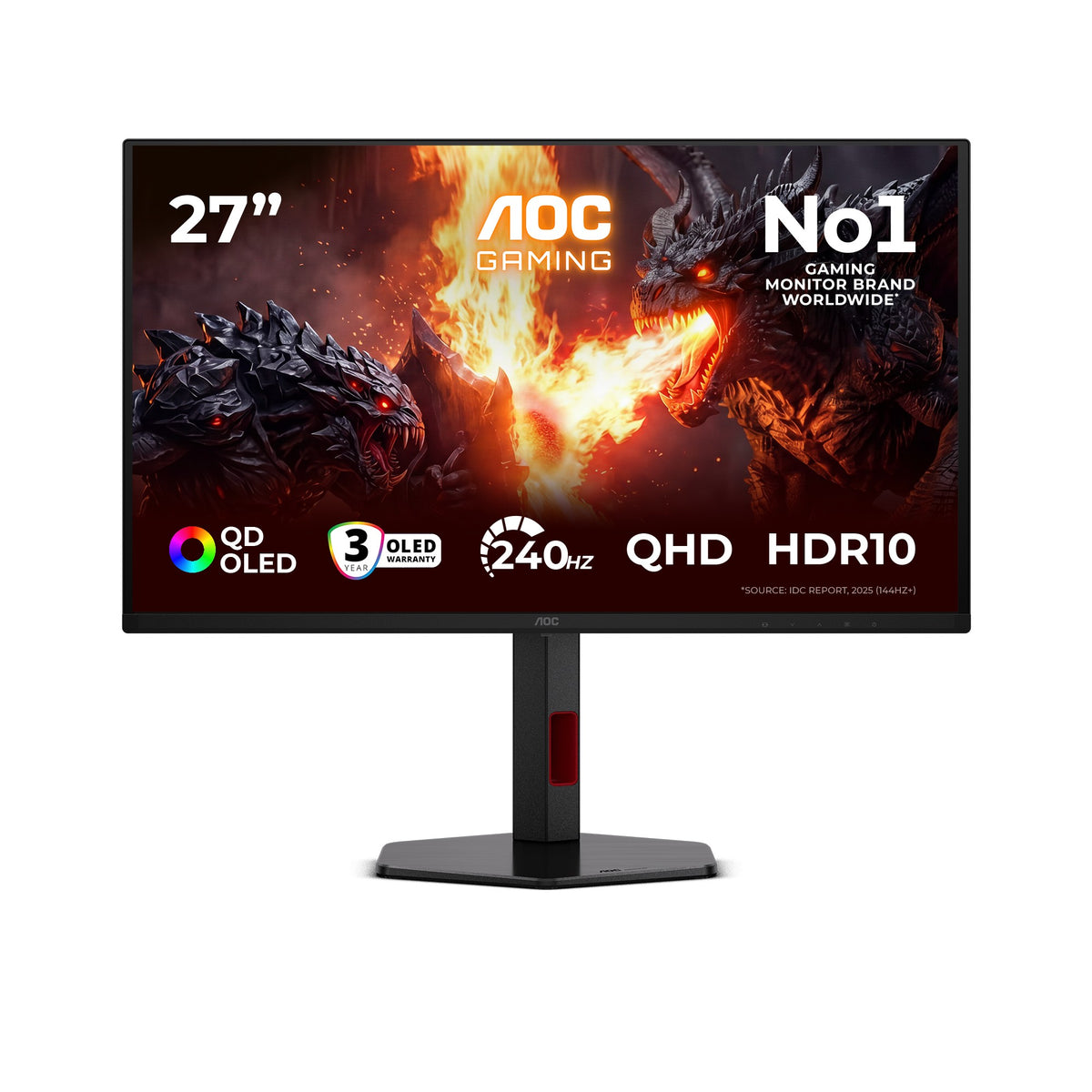 AOC 27" gamingskjerm Q27G4ZDR