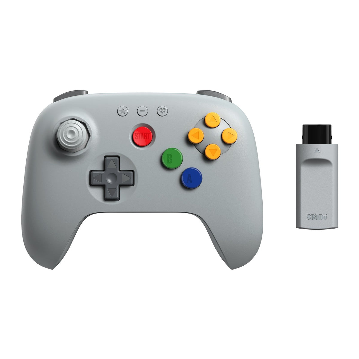 8BitDo 64 trådløs 2,4 GHz-kontroller til N64