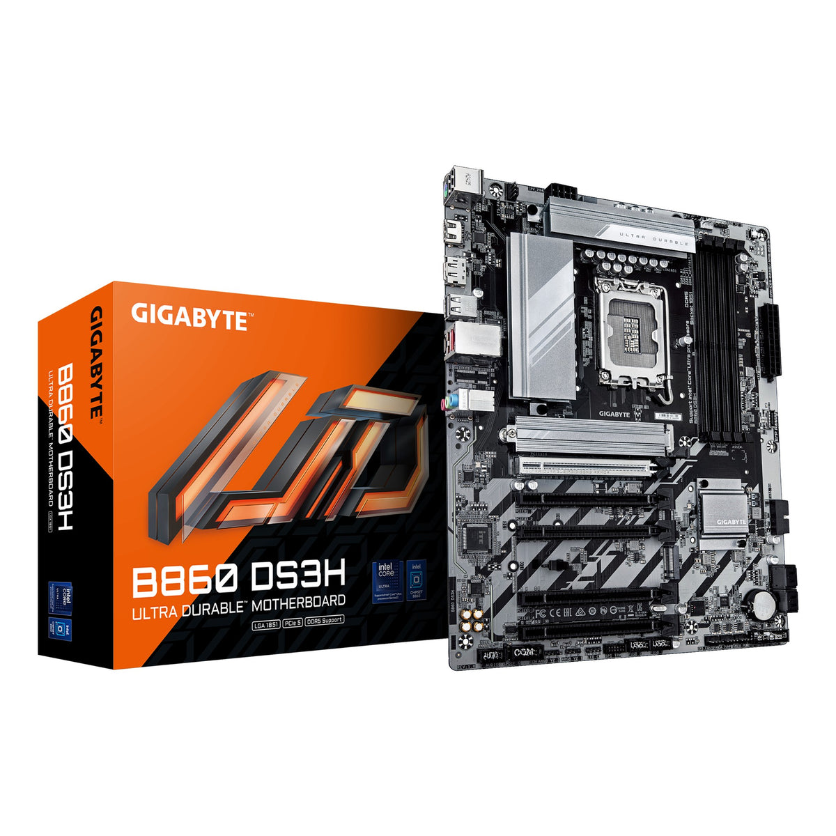 Gigabyte B860 DS3H hovedkort (LGA1851, DDR5)