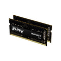 Kingston FURY Impact DDR4 3200 MHz CL20 32 GB SO-DIMM-minne for bærbar PC (2 × 16 GB)