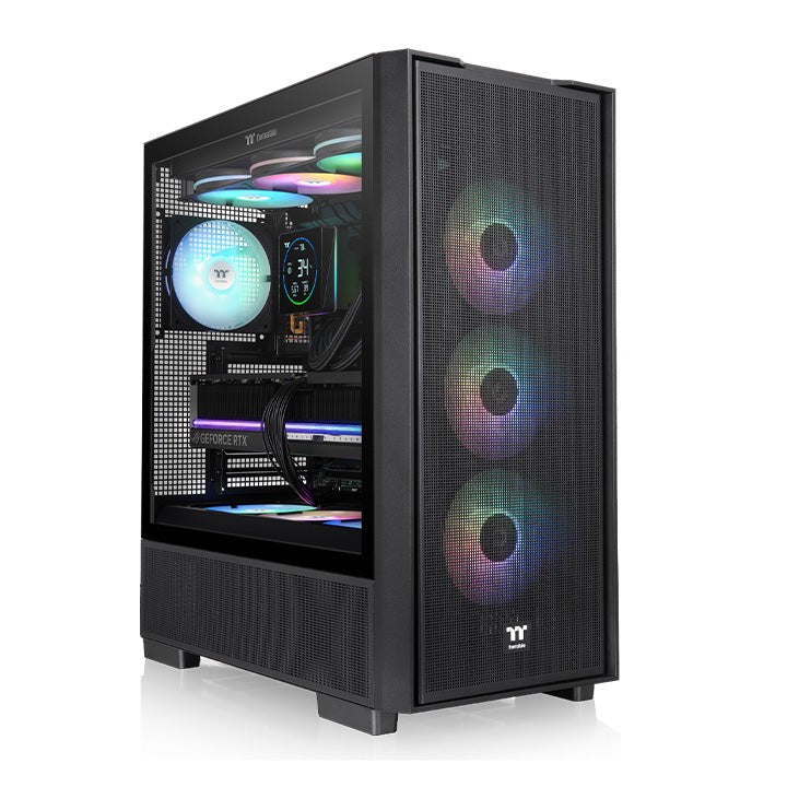 Thermaltake S380 TG ARGB Mid Tower (sort)