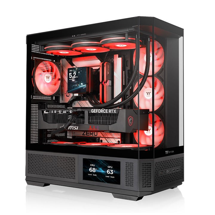 Thermaltake View 370 TG ARGB Mid Tower (sort)