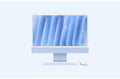 Apple iMac 24 2024 blå (M4 10-kjerners, 16 GB, 512 GB SSD)