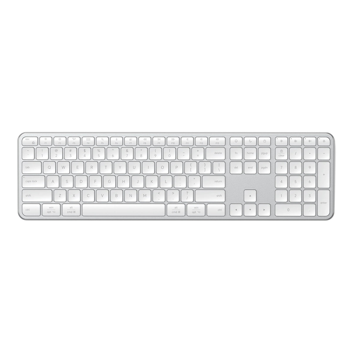 Satechi Slim EX3 trådløst tastatur – nordisk