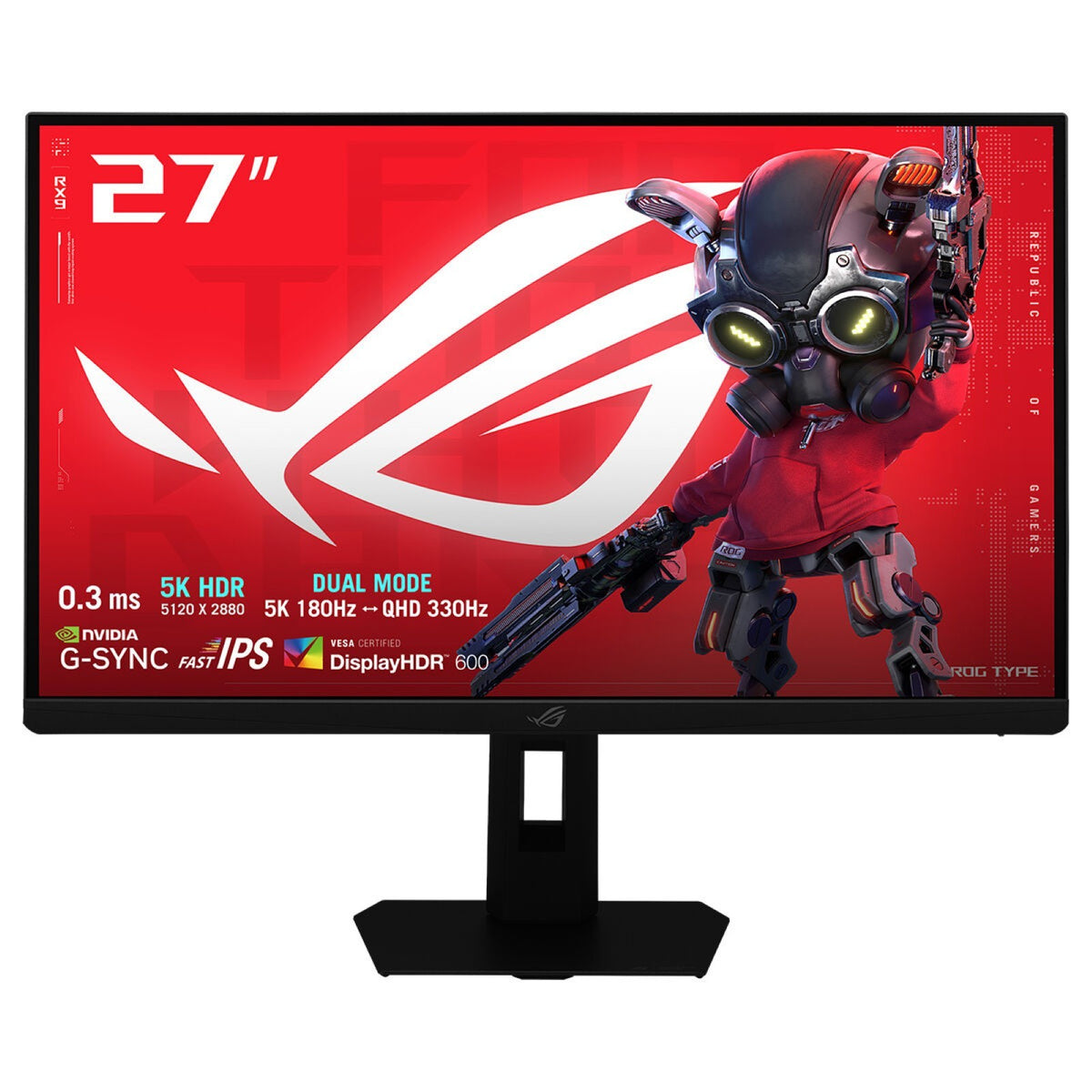 ASUS 27" ROG Strix 5k gamingskjerm XG27JCG