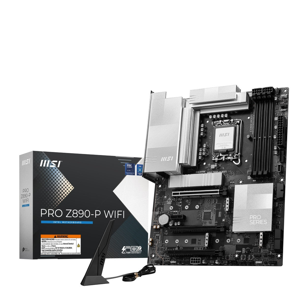 MSI PRO Z890-P WIFI hovedkort (LGA1851, DDR5)