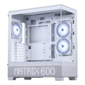 Phanteks XT View Matrix Mid Tower (hvit)