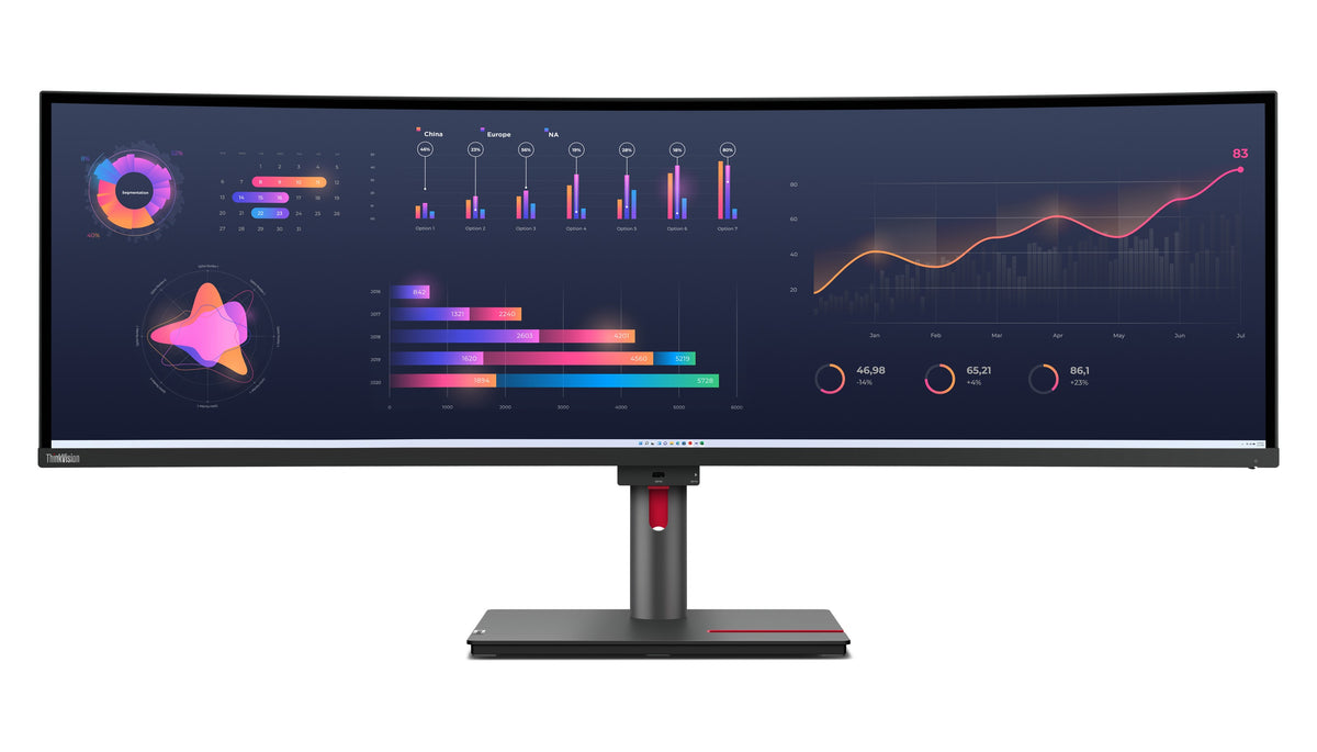 Lenovo 49" ThinkVision skjerm P49w-30