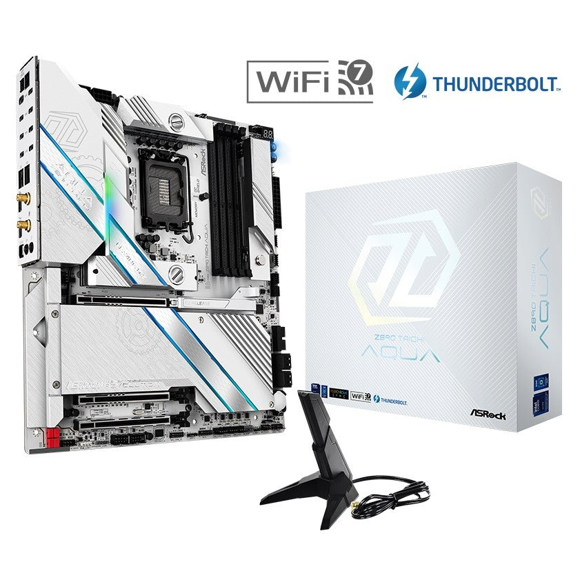 ASRock Z890 TAICHI AQUA hovedkort (LGA1851, DDR5)