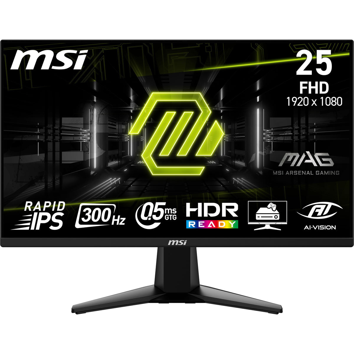 MSI 25" gamingskjerm MAG 255XF