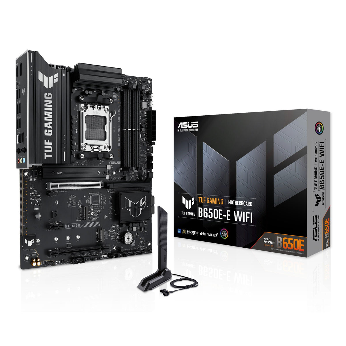 ASUS TUF GAMING B650E-E WIFI hovedkort (AM5, DDR5)