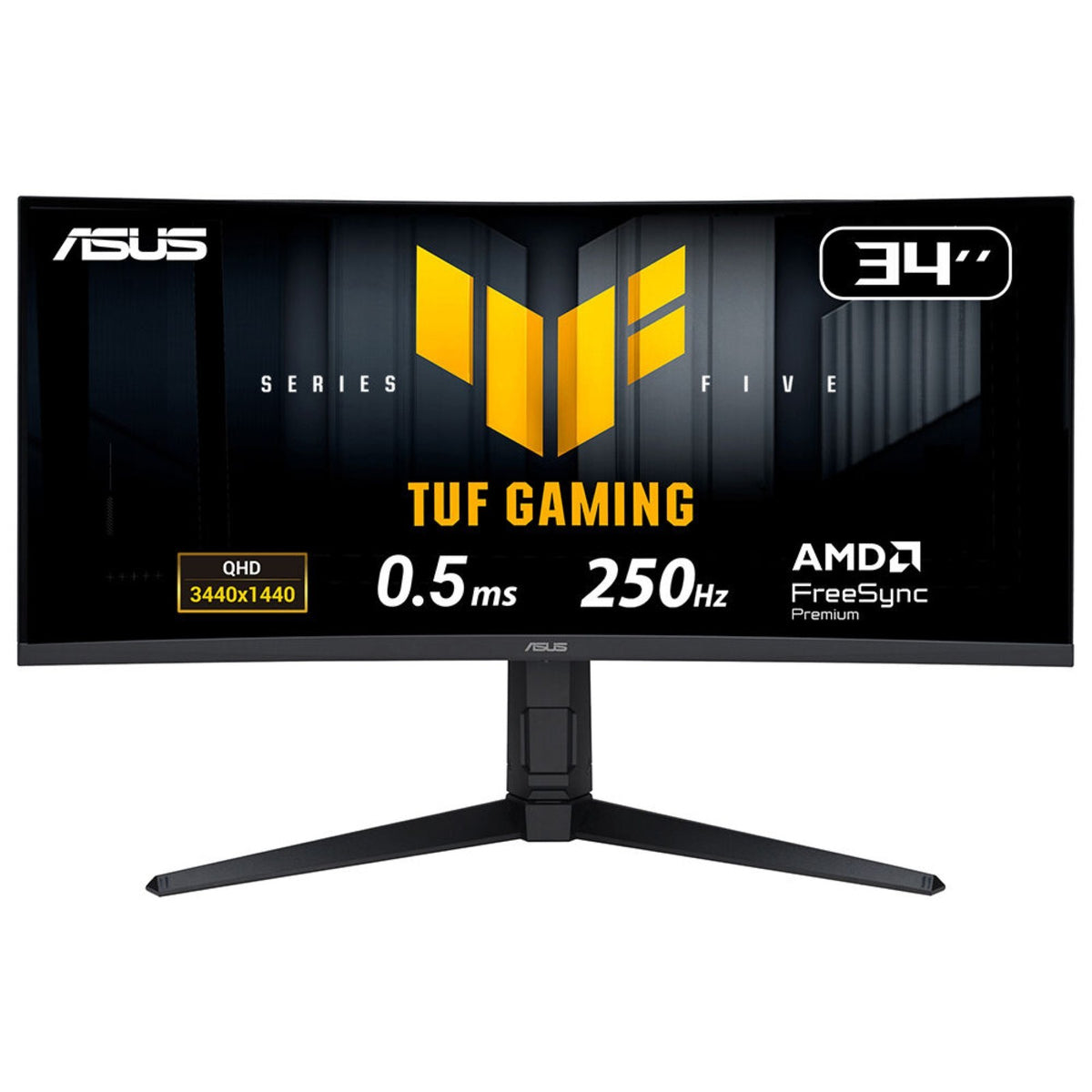 ASUS 34" TUF buet gamingskjerm VG34WQML5A