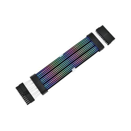 Thermaltake Tt Mod 24-pin ARGB-forlengerkabel for hovedkort (sort) – produktbilde