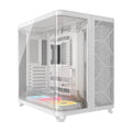 Corsair AIR 5400 LX-R RGB iCUE LINK Triple Chamber Mid Tower (hvit)