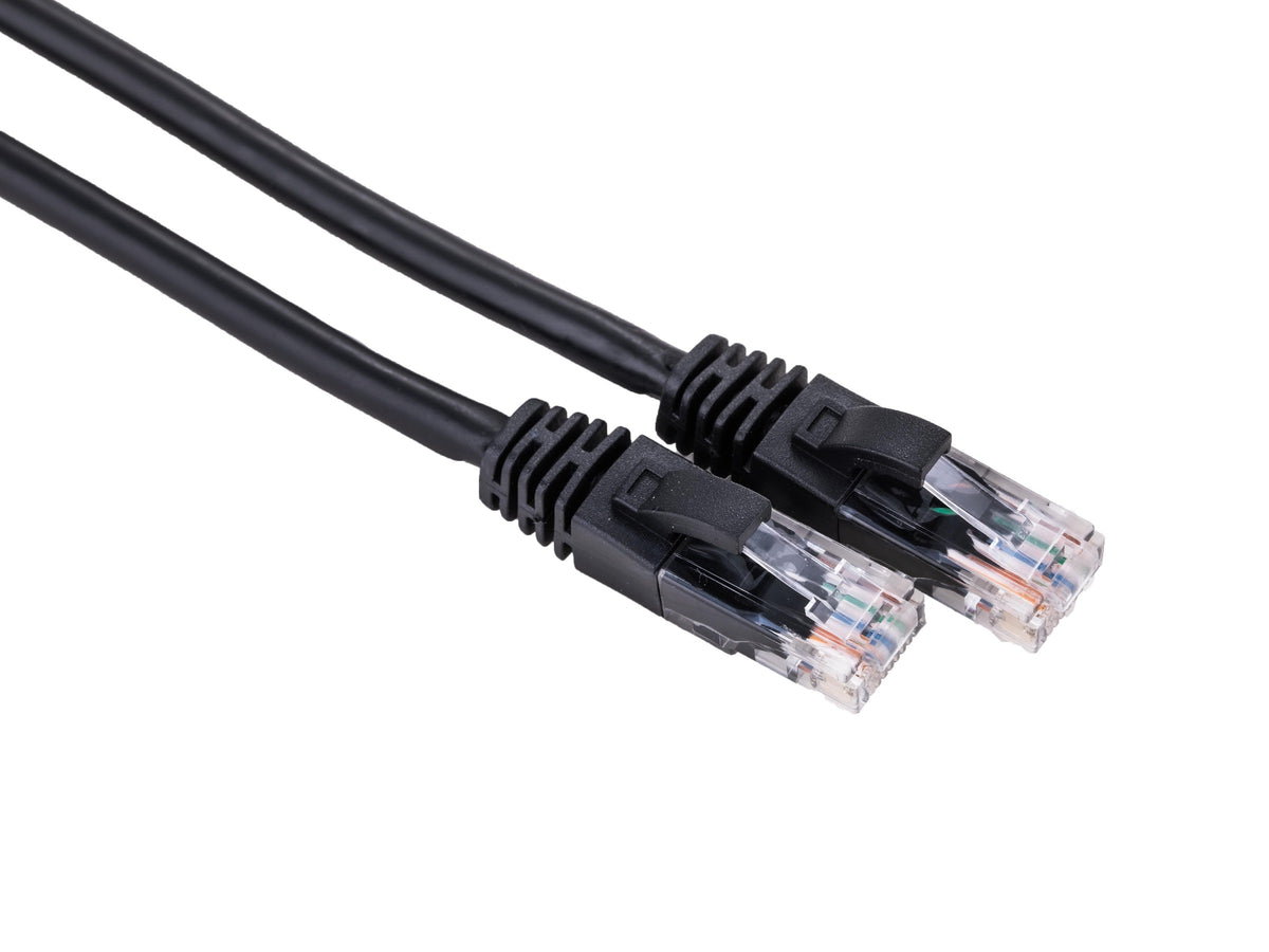 Nettverkskabel Cat6 sort 2 m – produktbilde