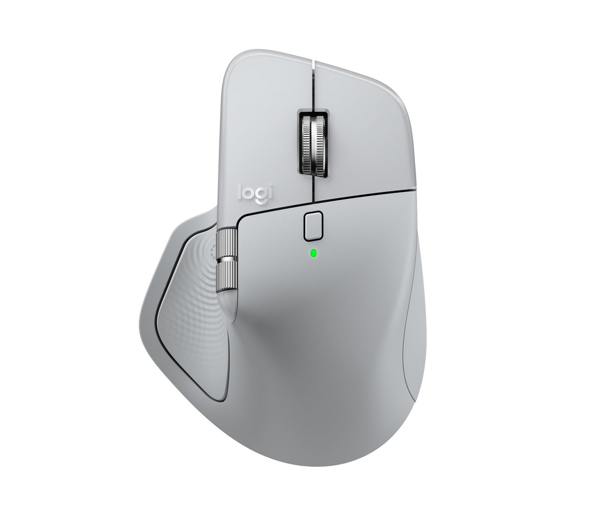 Logitech MX Master 4 trådløs ergonomisk mus – lys grå