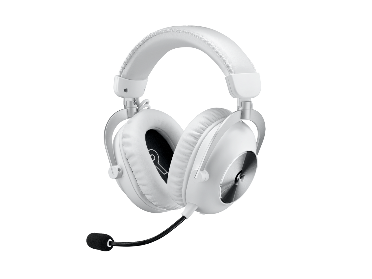 Logitech G Pro X 2 Lightspeed trådløst gamingheadset – hvit