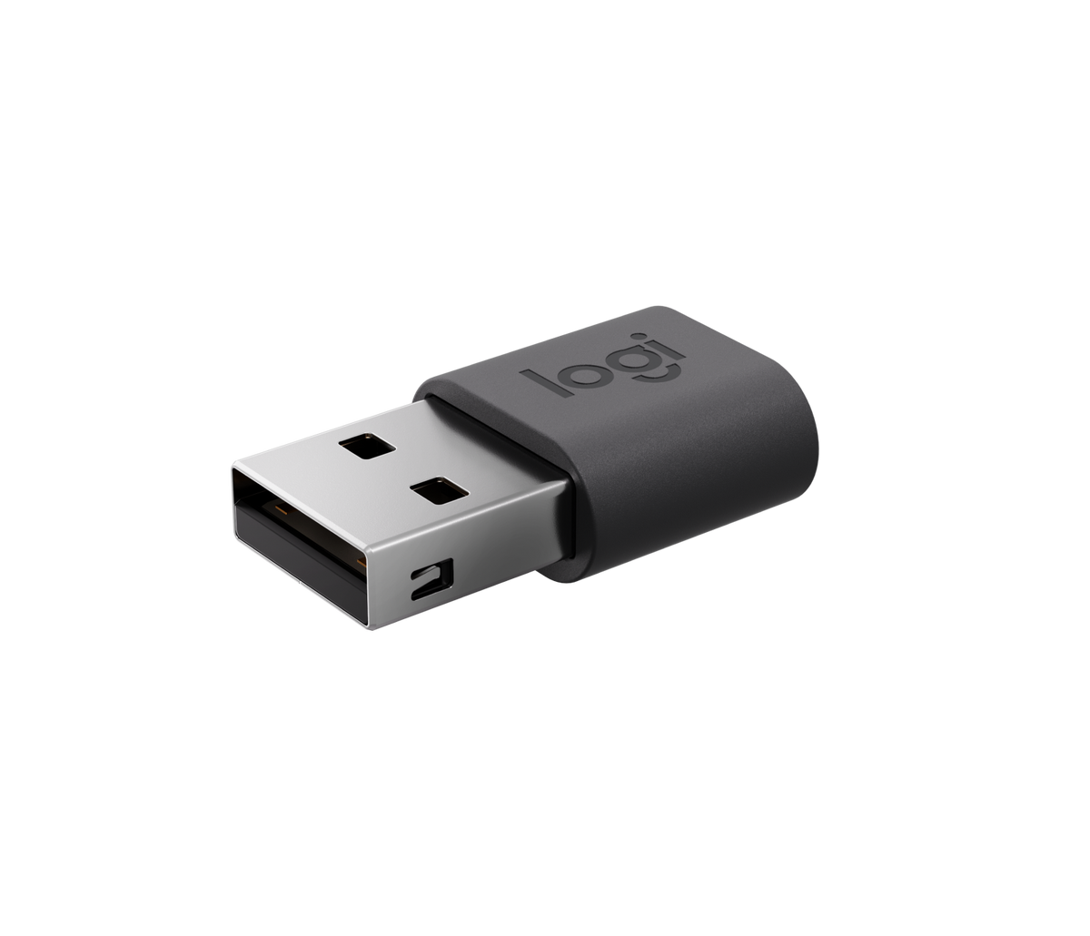 Logitech USB-A til USB-C-adapter i grafitt