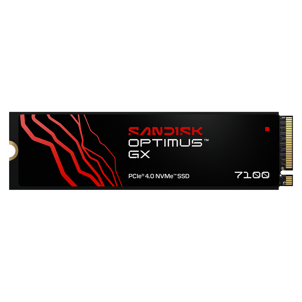 SanDisk Optimus GX 7100 1TB M.2 NVMe SSD – produktbilde