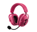 Logitech G Pro X3 Lightspeed trådløst gamingheadset – magenta