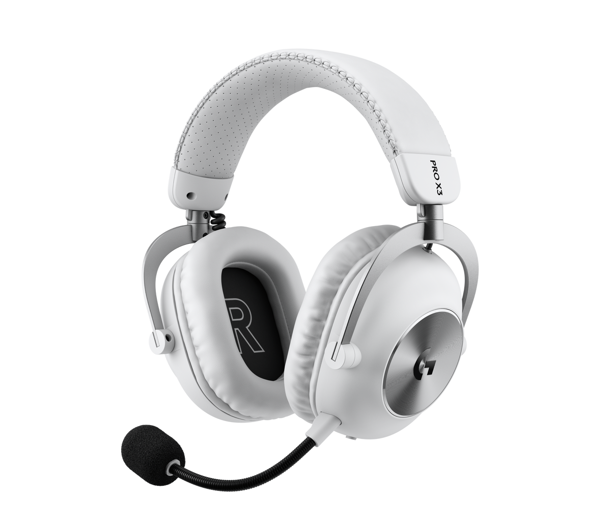Logitech G Pro X3 Lightspeed trådløst gamingheadset – hvit